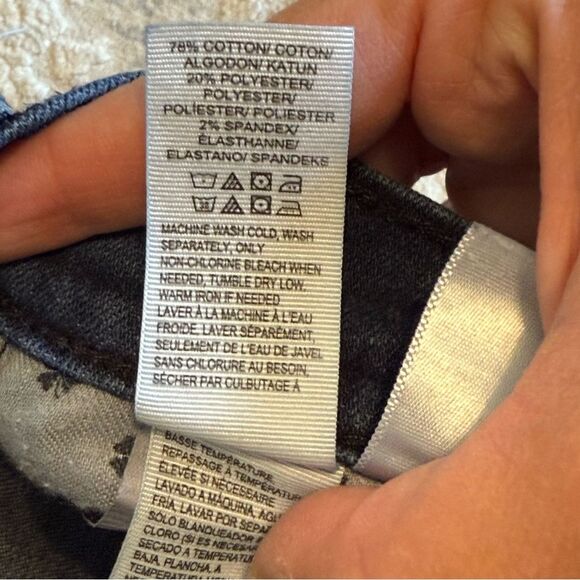 Lucky Brand Blue Denim Zip Pocket Brooke Legging Jean Size 25 - Picture 7 of 9